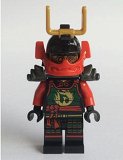 LEGO njo132 Nya - Head Mask, Pearl Dark Gray Armor